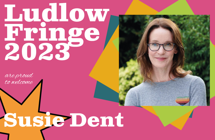 Susie Dent is appearing at Ludlow Fringe 2023