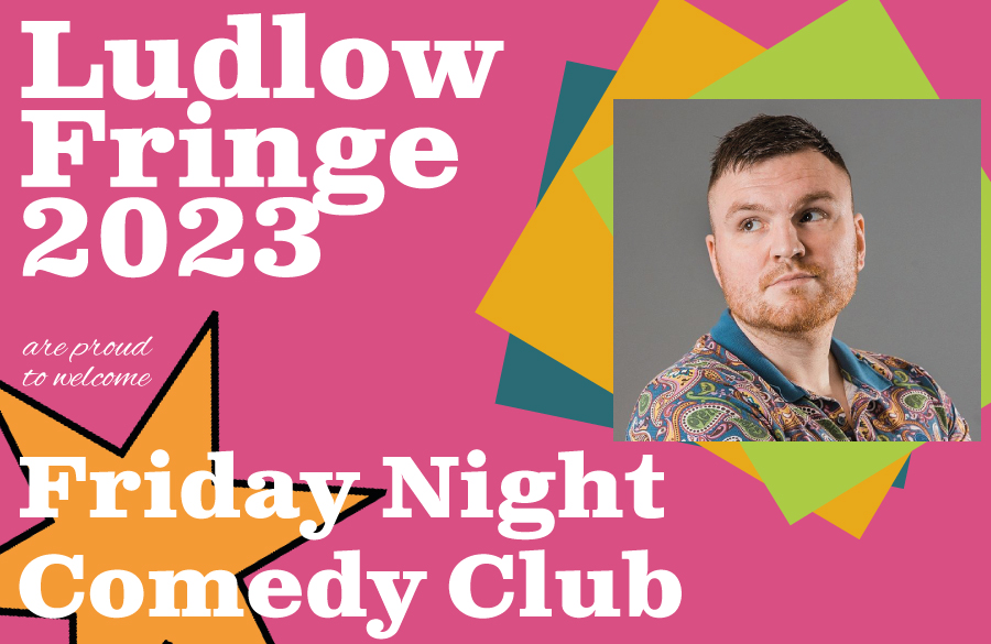 Drew Taylor brings a new crew of lively comics to Ludlow Fringe 2023