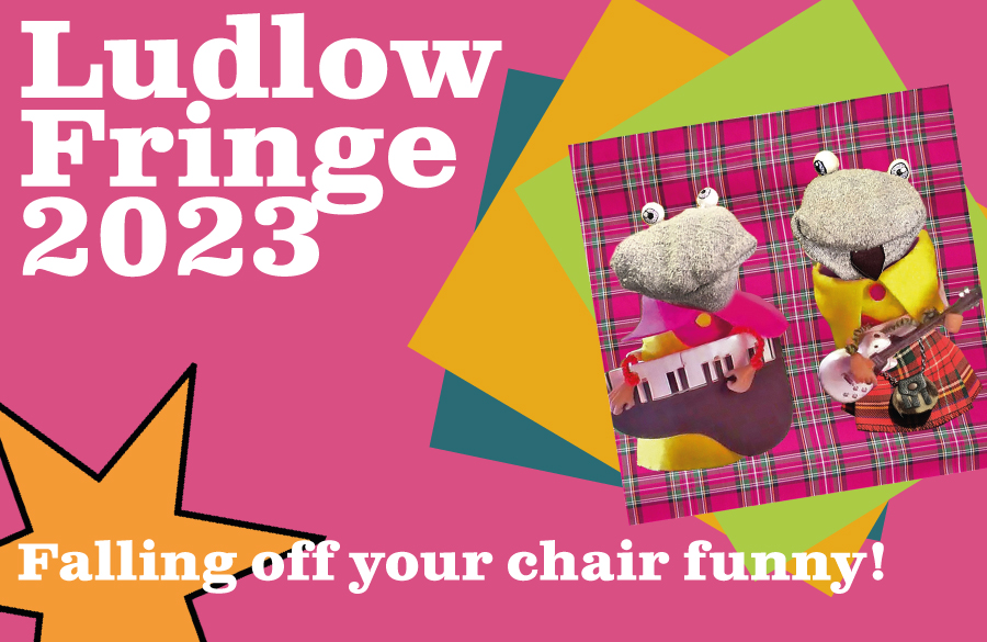 Naughty Sock Puppets are creating havoc again at Ludlow Fringe 2023